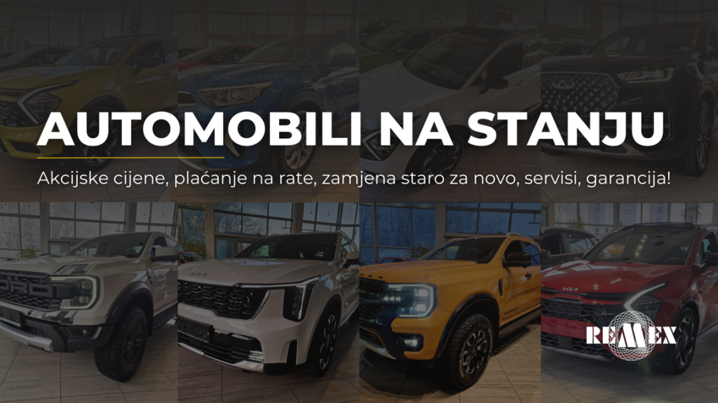 Kia, Ford, Chery – Automobili na stanju