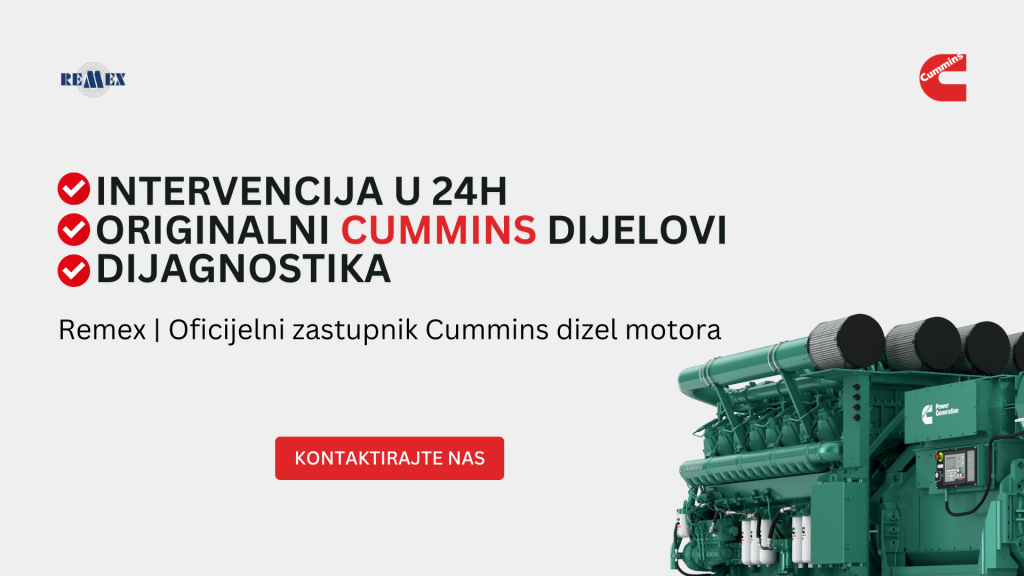 Pouzdano Rješenje za Vaše Cummins Motore: Remex – Vaš Partner za Servis i Dijelove