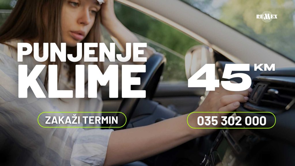 Napunite klimu na vrijeme – samo 45 KM u Remexu!
