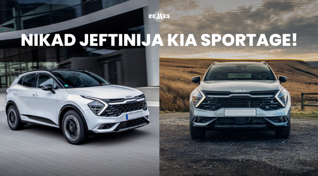 Neponovljiva prilika: Kia Sportage po najnižim cijenama do sada – samo u Remexu Tuzla!